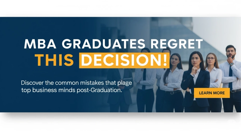 MBA Graduates Regret THIS Decision! Avoid It!