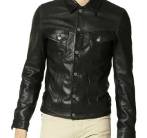 How should I care for my men’s leather shirt to ensure longevity?