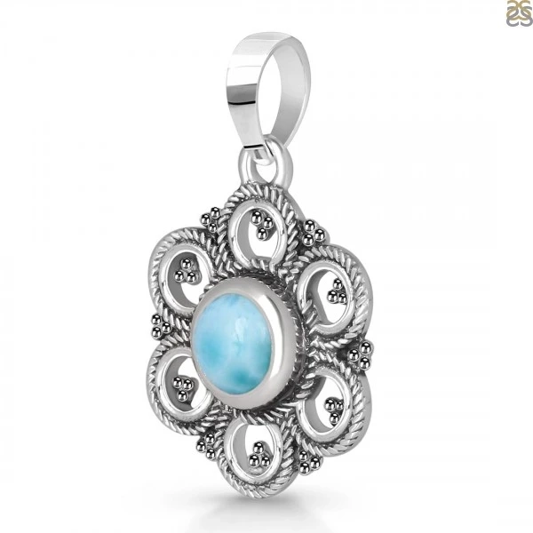 New Fashionable Larimar Jewelry And Pendant