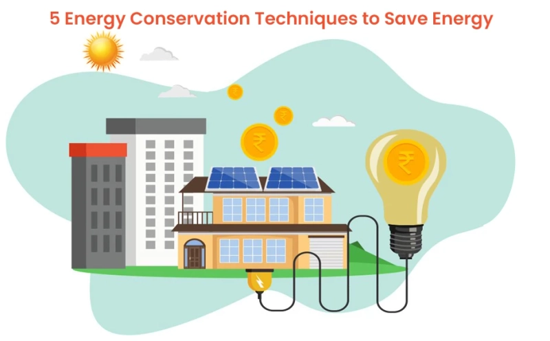 5 energy conservation techniques to save energy
