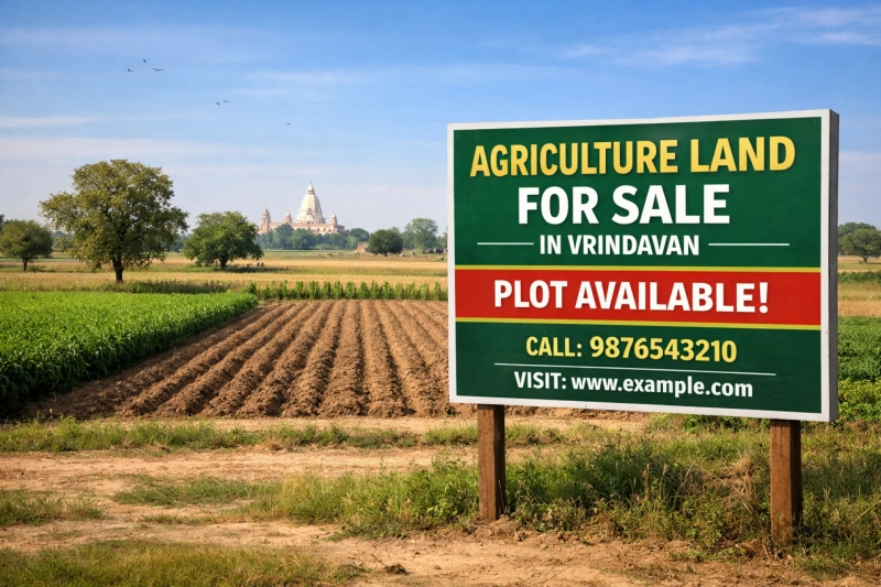 Agriculture Land for Sale in Vrindavan: A Peaceful and Profitable Investment with Brij Vrinda