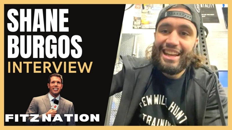 Shane Burgos Interview With Brendan Fitzgerald | MMA Fighter Scoliosis and Martial Arts Training