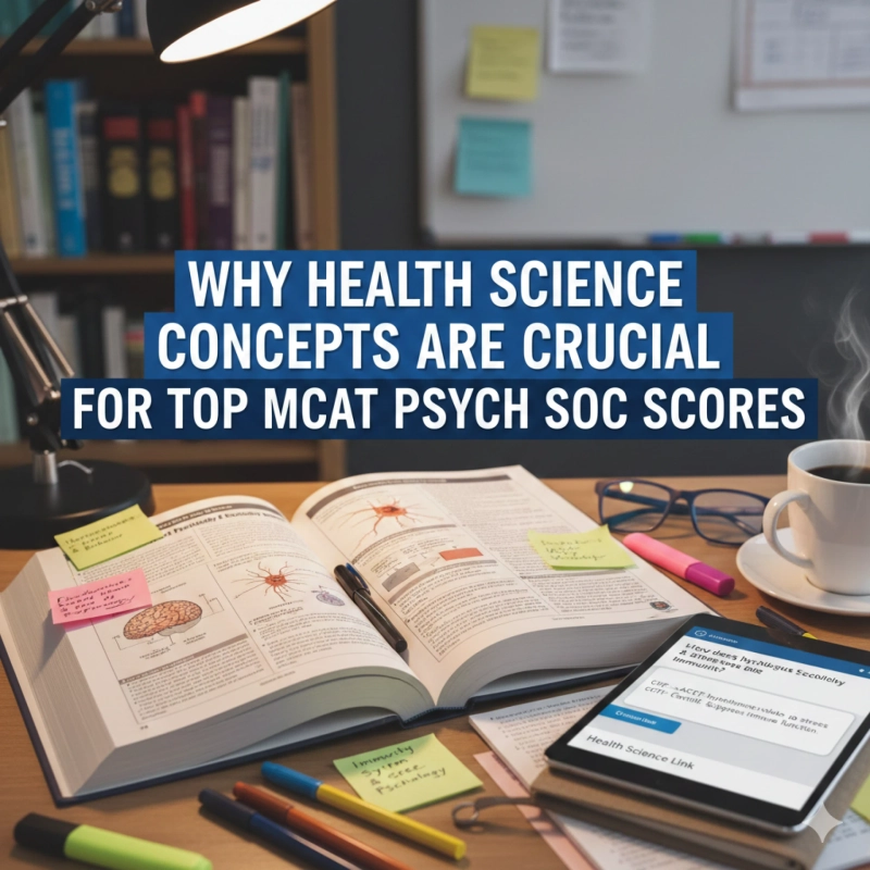 Why Health Science Concepts Are Key to Scoring High in MCAT Psych Soc