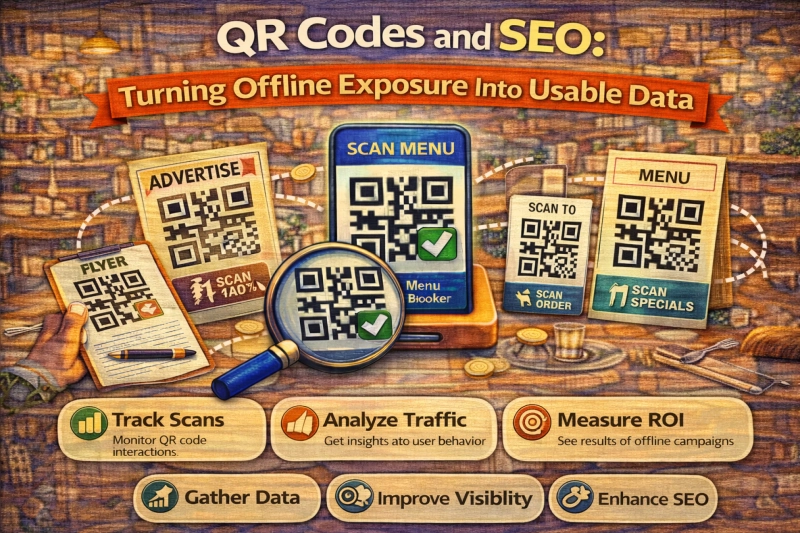 QR Codes and SEO: Turning Offline Exposure Into Usable Data