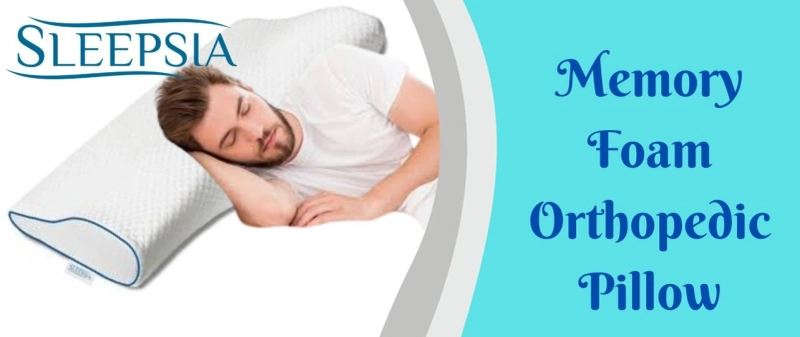 Memory Foam Pillow Orthopedic That Will Give You The Best Night's Sleep Of Your Life