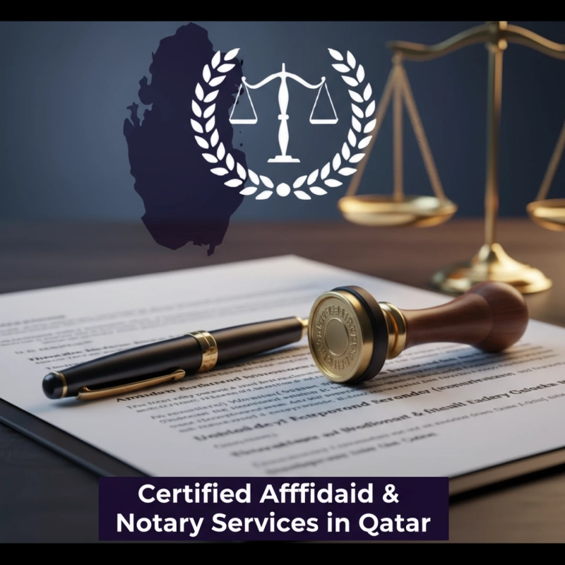 Affordable Affidavit Notary Services in Qatar | Quick Turnaround