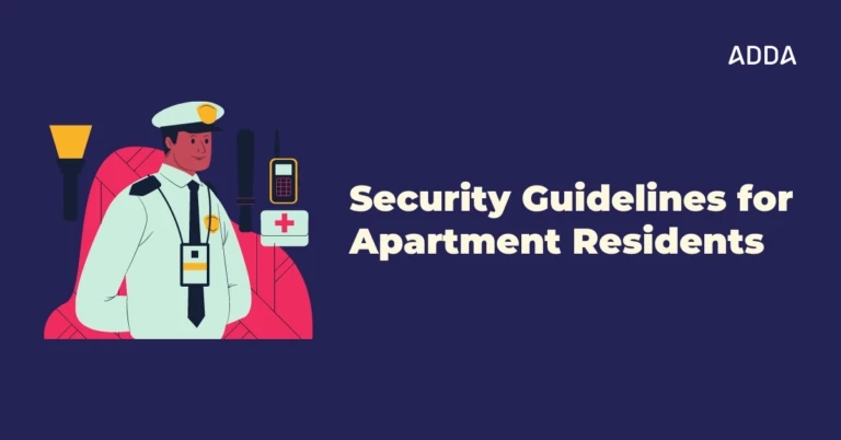 Apartment Security Guidelines for Residents