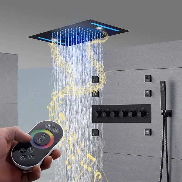 How Music Enhances Relaxation with a Bluetooth Shower System