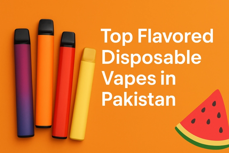 Top Flavored Disposable Vapes in Pakistan