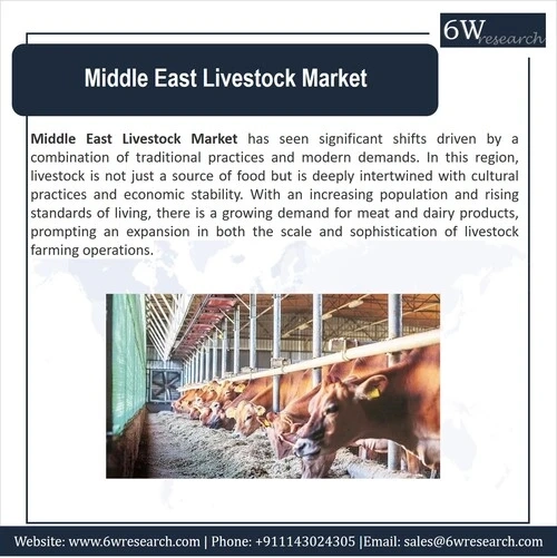 Emerging Opportunities in the Middle East Livestock Market (2024-2030) | 6wresearch