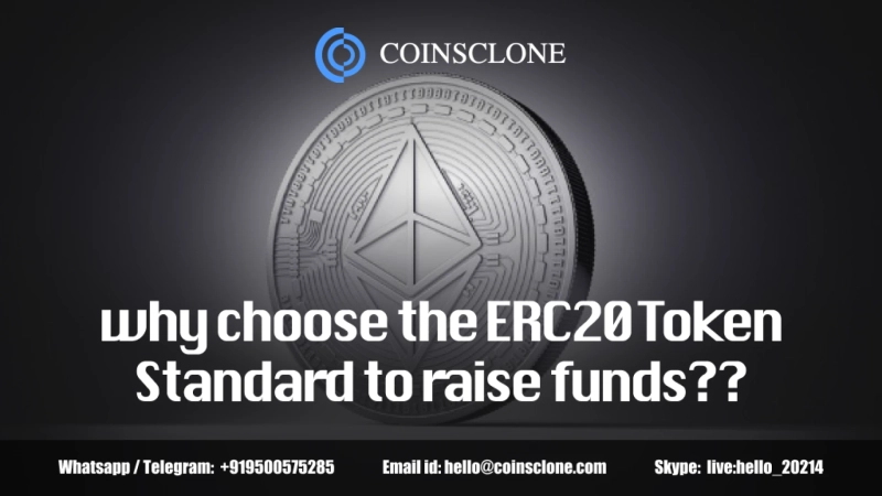 Why choose the ERC20 Token Standard to raise funds??