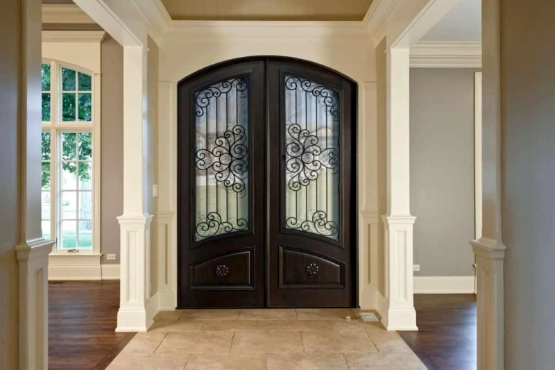 High-Performance Energy-Efficient Wrought Iron Doors