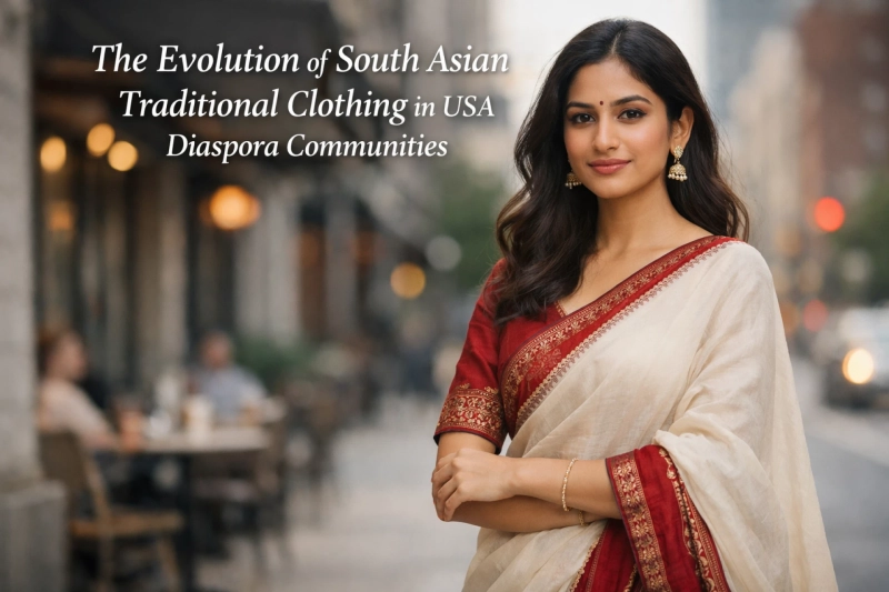 The Evolution of South Asian Traditional Clothing in USA Diaspora Communities
