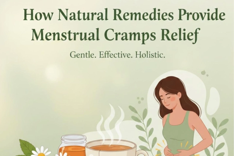 How Natural Remedies Provide Menstrual Cramps Relief