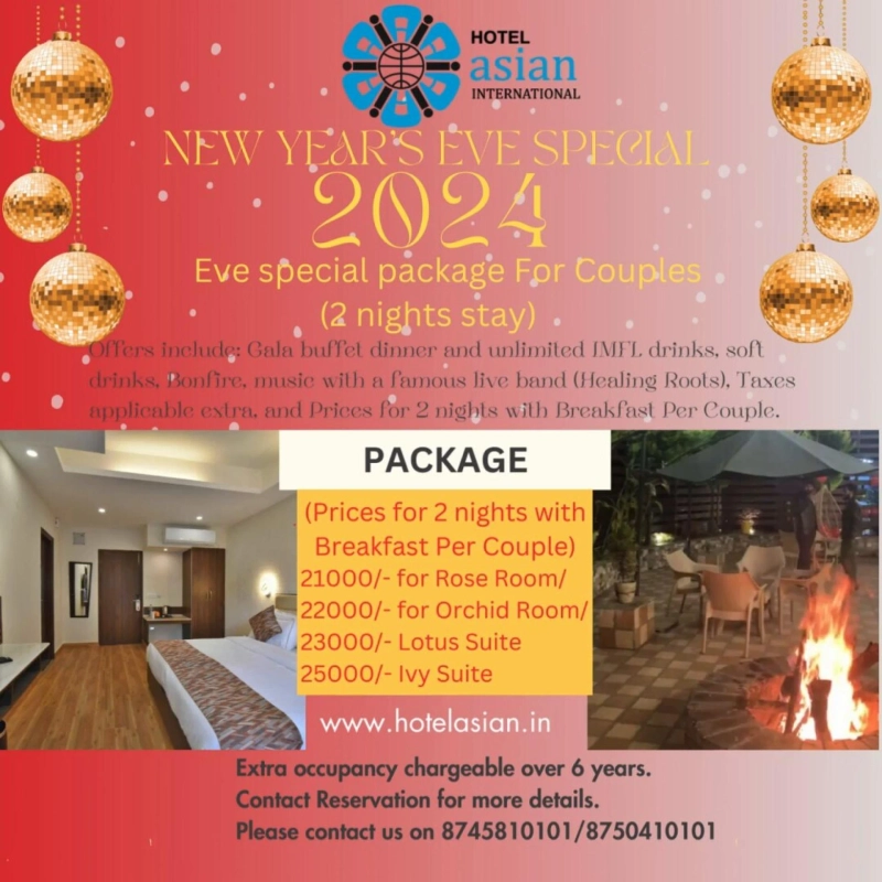 New Year's Eve Special Package for Couple +91 8745810101