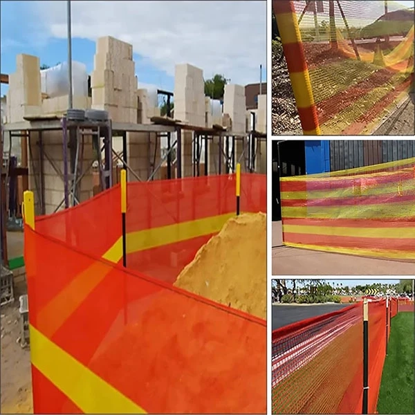 Orange Yellow Safety Barrier Mesh: The Essential Guide for Construction Sites!