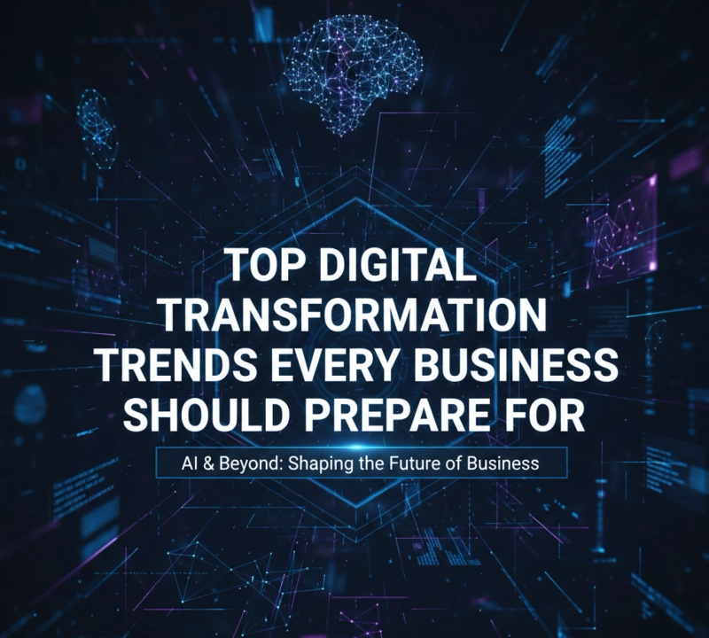 Top Digital Transformation Trends Every Business Should Prepare For.!!
