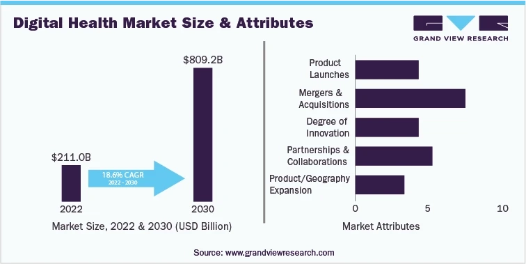 Digital Health Sector Innovations Driving Better Patient Outcomes 2022-2030