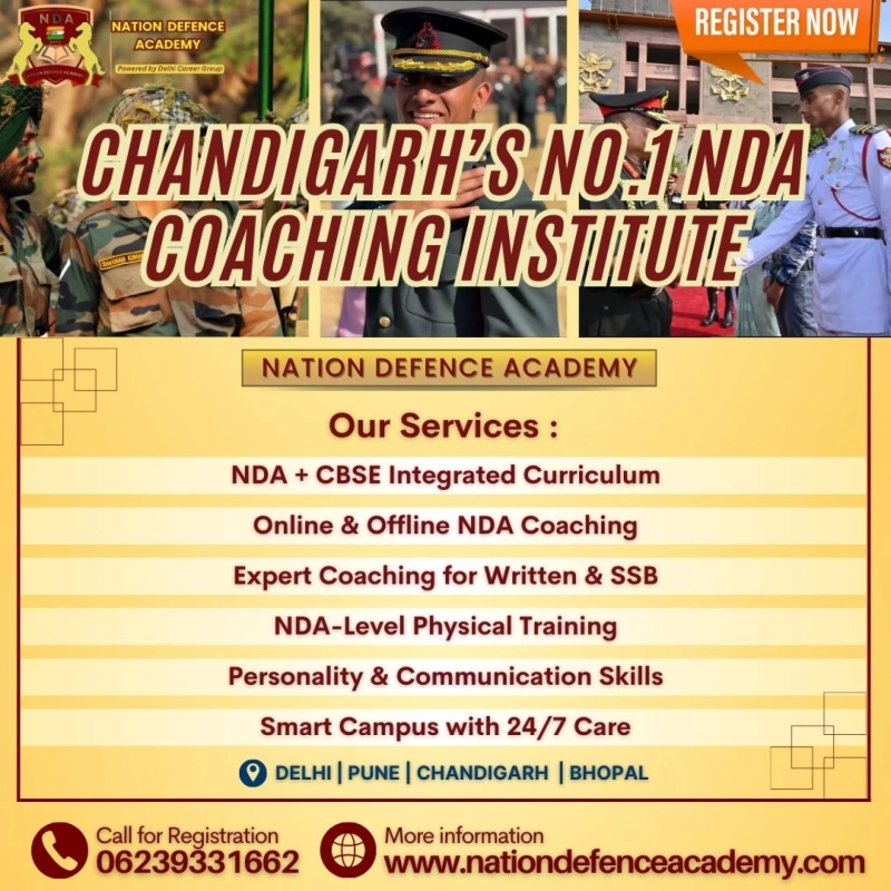 Top Benefits of Joining the 2 Year NDA Foundation Program in Chandigarh