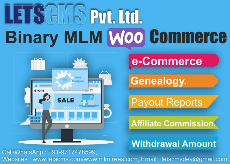 Binary MLM Plan WooCommerce for WordPress | Binary Multi Level Marketing Software