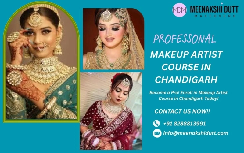 Discover the Premier Makeup Artist Course in Chandigarh at Meenakshi Dutt Makeovers