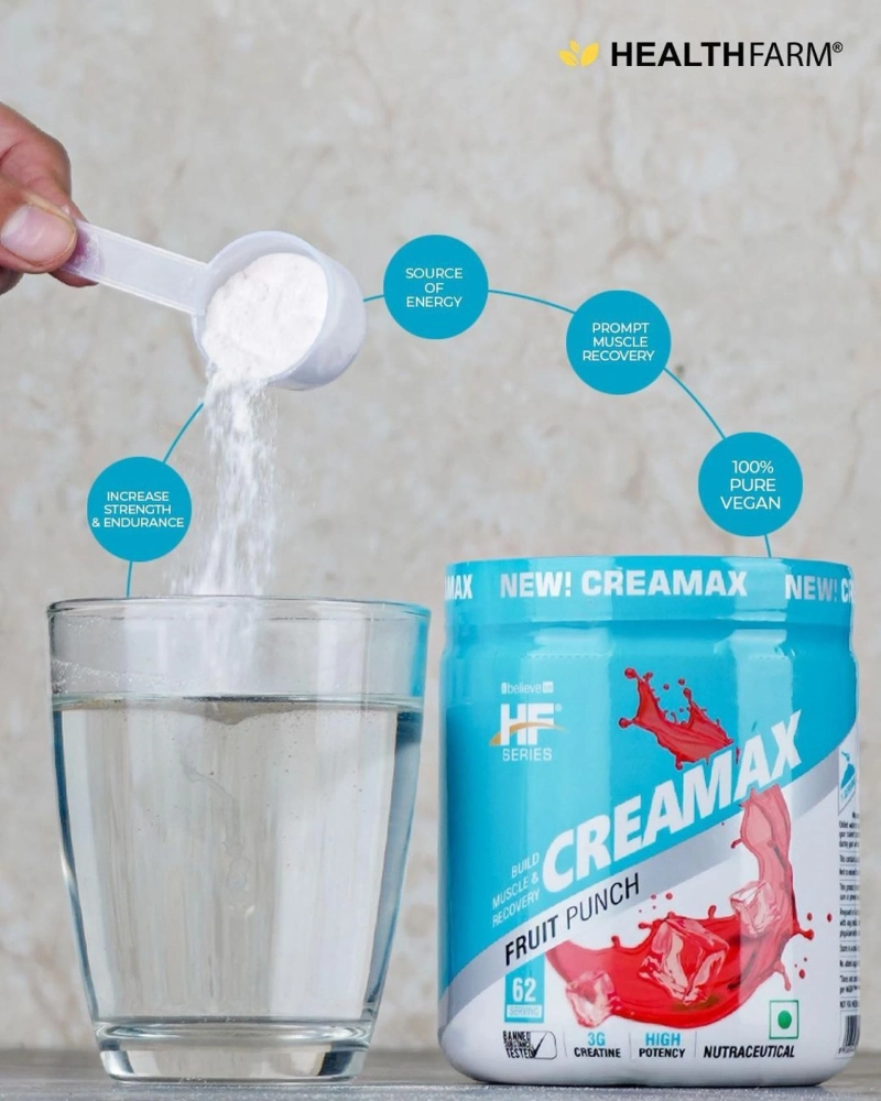 Buy CREAMAX Creatine Monohydrate Online in India - HealthFarm