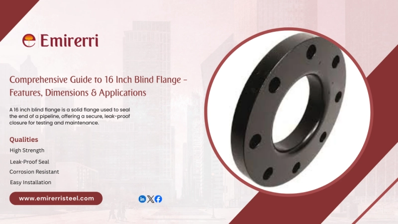 Comprehensive Guide to 16 Inch Blind Flange – Features, Dimensions & Applications