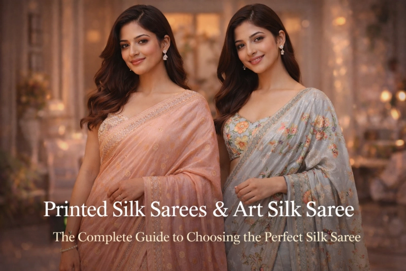 Printed Silk Sarees Online: A Complete Guide to Choosing the Perfect Art Silk Saree