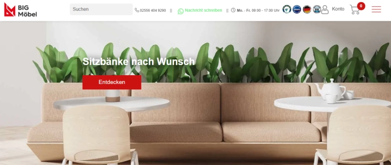 BIG Möbel: Your Go-To Destination for Catering Furniture