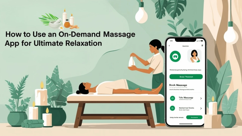 How to Use an On-Demand Massage App for Ultimate Relaxation