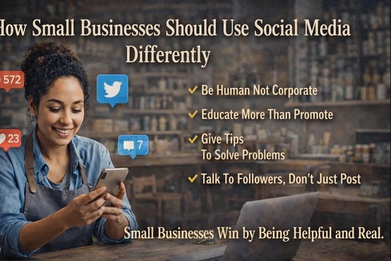 How Small Businesses Should Use Social Media Differently