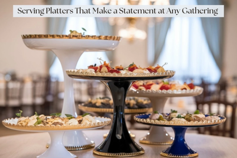 Serving Platters That Make a Statement at Any Gathering