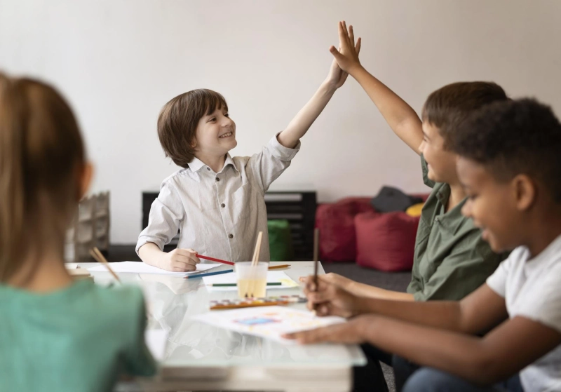 How Team-Based Activities Foster Social Skills in Young Learners