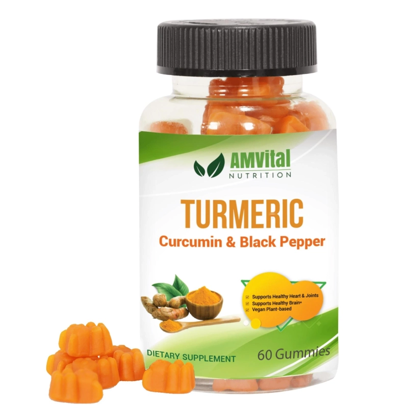 AMVital's Turmeric Gummies: Unleash the Magic of Curcumin