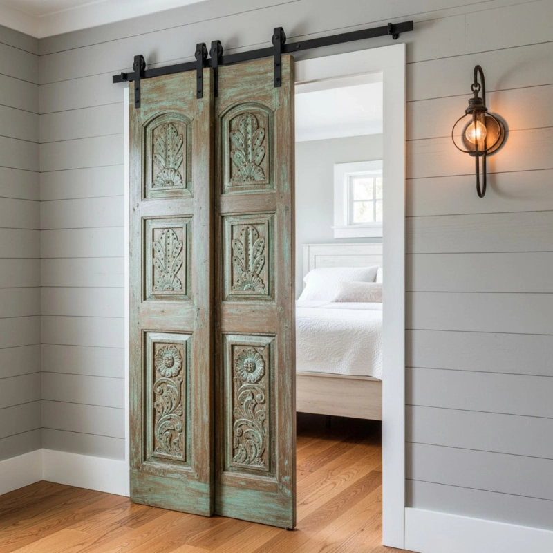 Carved Doors as Statement Pieces: Elegance Across Styles