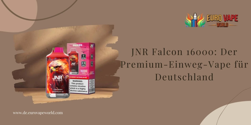 JNR Falcon 16000: Der Premium-Einweg-Vape für Deutschland