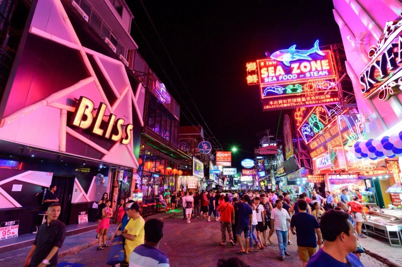 A Colorful Nightlife Adventure at Walking Street in Pattaya