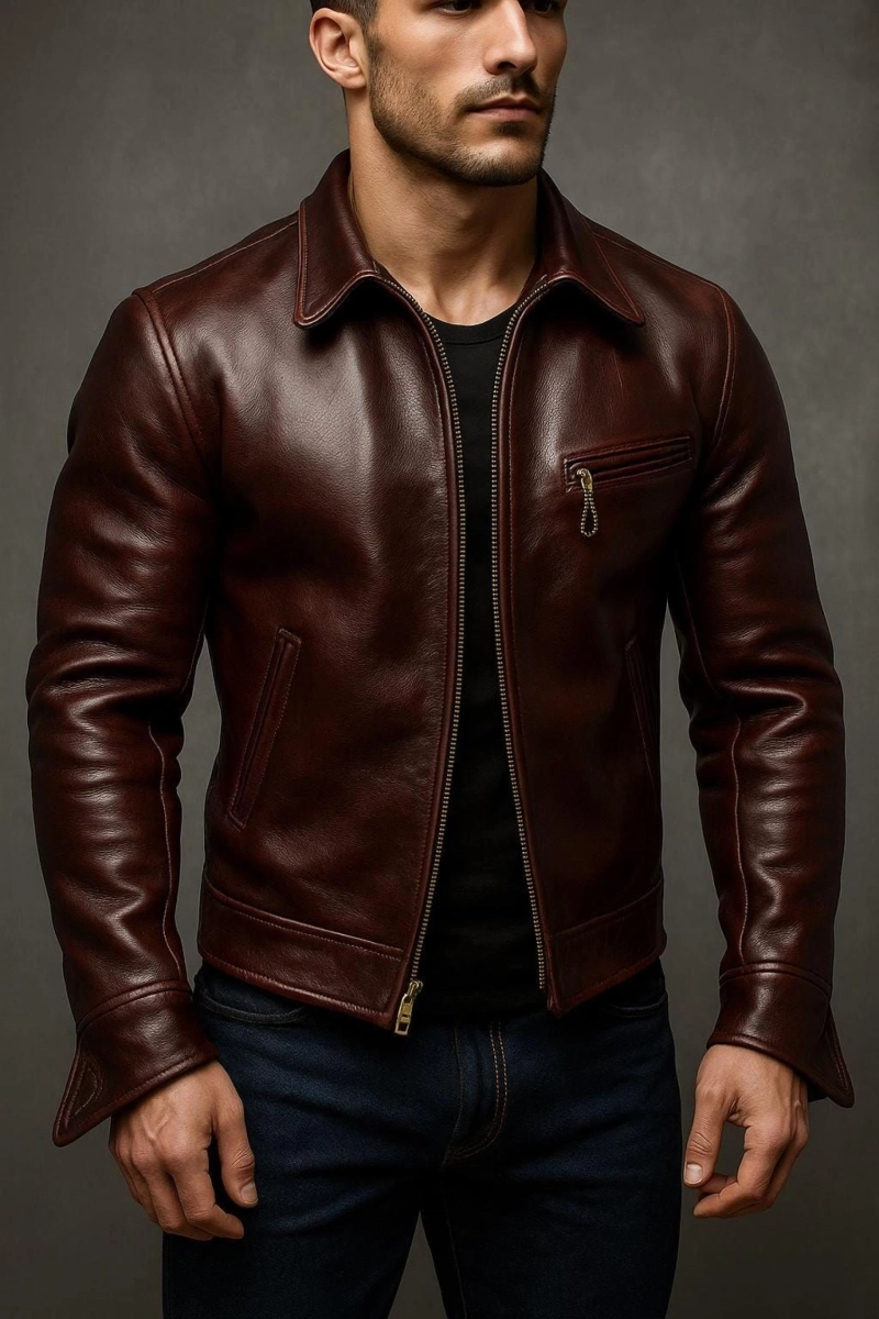 How to Rock the Best Men’s Leather Jacket for Date Nights