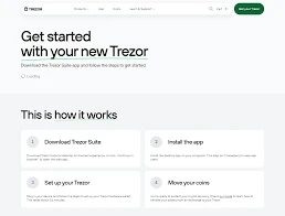 Trezor.io/start – Complete Guide to Setting Up Your Trezor Hardware Wallet