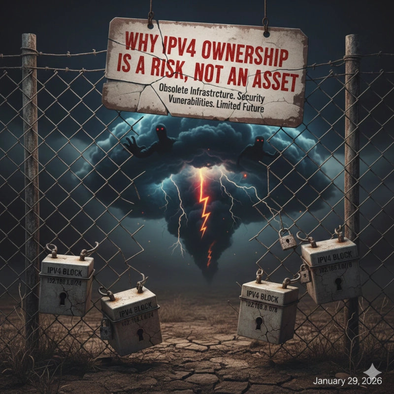 Why IPv4 Ownership is a Risk, Not an Asset