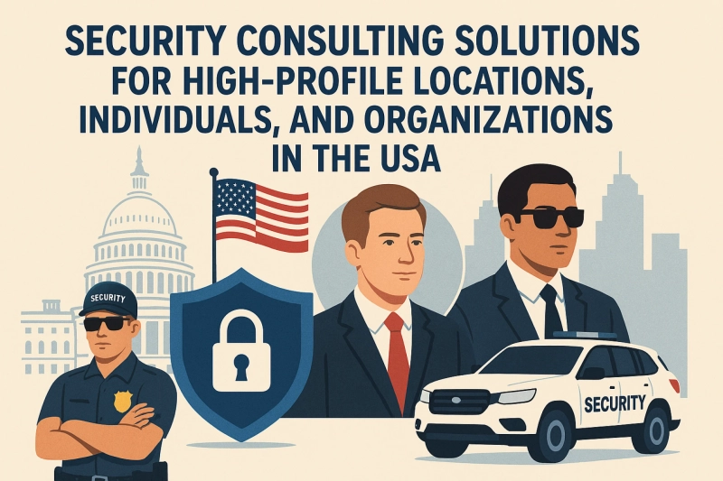 Security Consulting Solutions for High-Profile Locations, Individuals, and Organizations in the USA