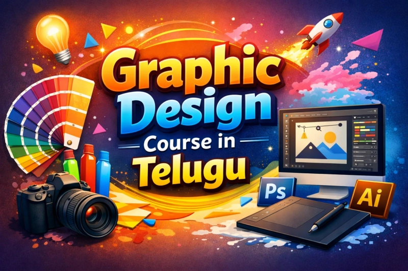 Graphic Design Course in Telugu – A Complete Beginner-to-Career Guide for Creative Minds