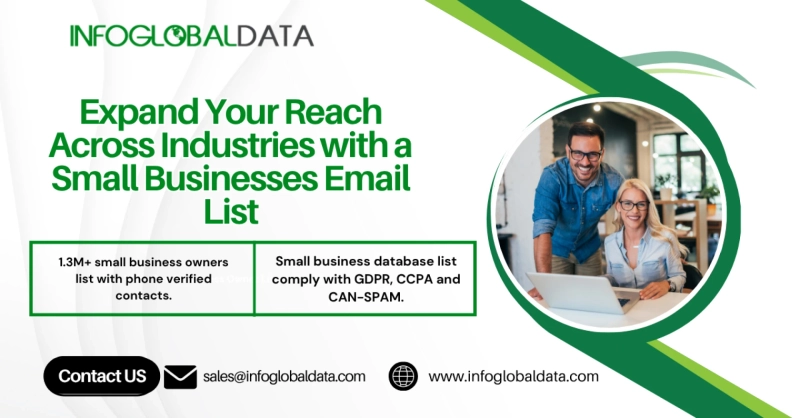 Expand Your Reach Across Industries with a Small Businesses Email List