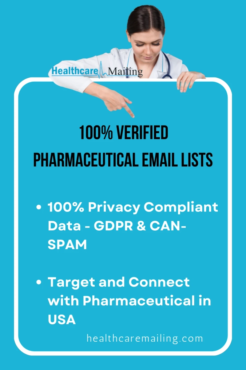 Gain access to 71k+ email addresses and attain up to 90% deliverability via our unique pharmaceutical companies mailing list