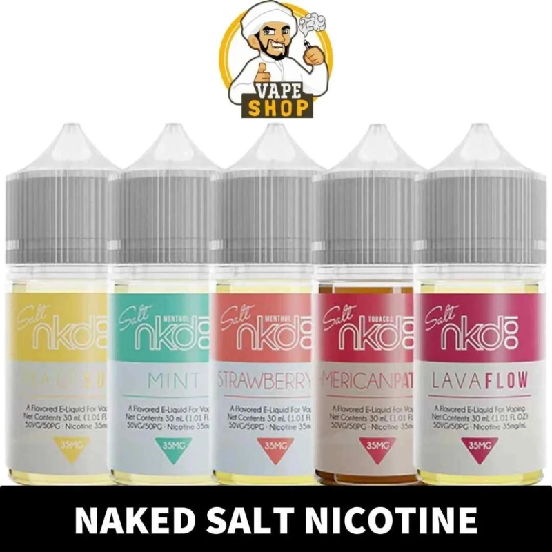 Naked salt nicotine