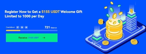 Join BingX Today to get Welcome Gift(s) of up to 5155 USDT!