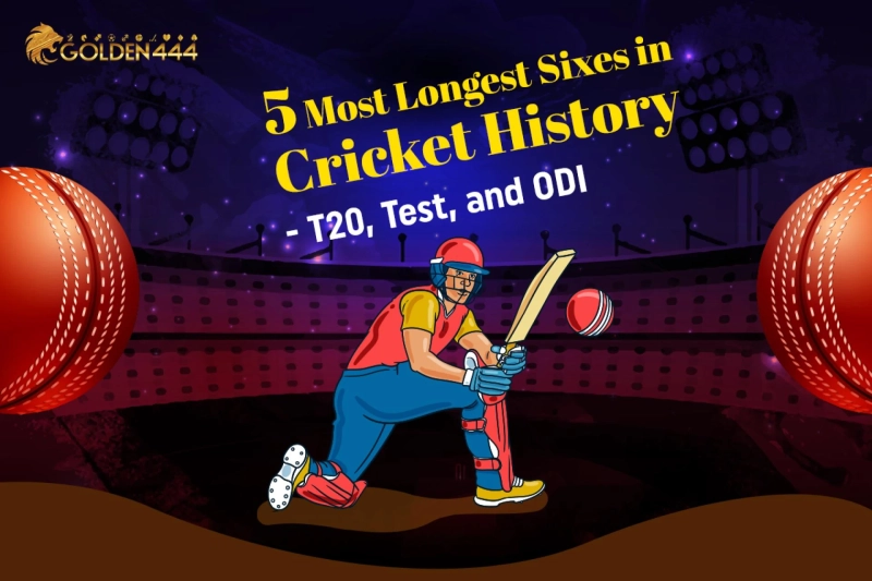 5 Most Longest Sixes in Cricket History - T20, Test, and ODI