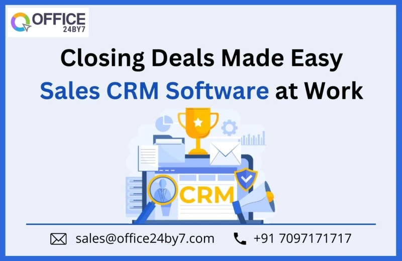 Closing Deals Made Easy: Sales CRM Software at Work