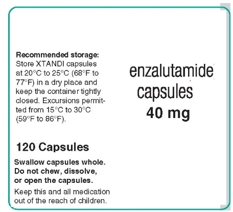 Xtandi 40 MG Capsule: A Synthetic Non-steroidal Antiandrogen (NSAA) for Prostate Cancer