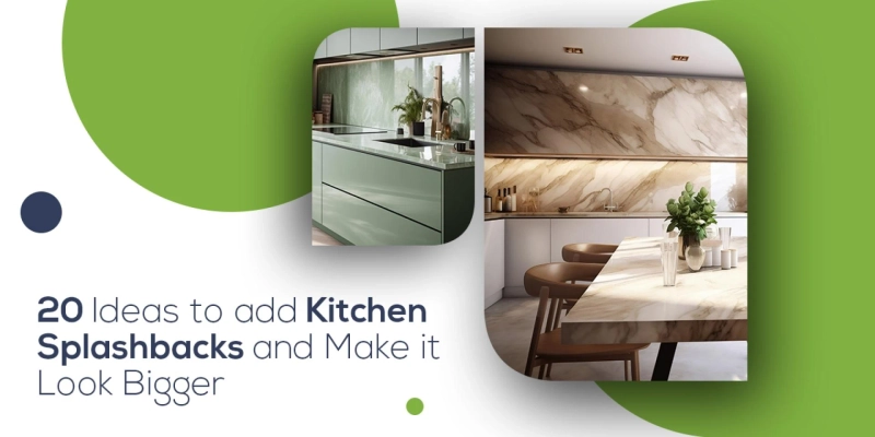 20 Ideas To Add Kitchen Splashbacks And Make It Look Bigger